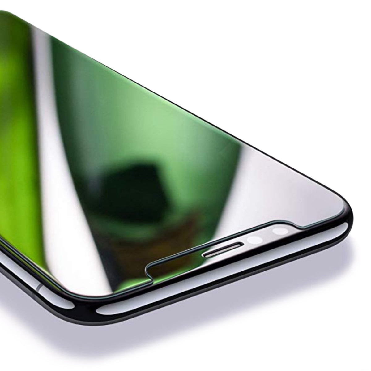 Power Theory Schutzfolie kompatibel mit iPhone XS/iPhone X [2 Stück] - mit Schablone, Glas Folie, Displayschutzfolie, Schutzglas Cover