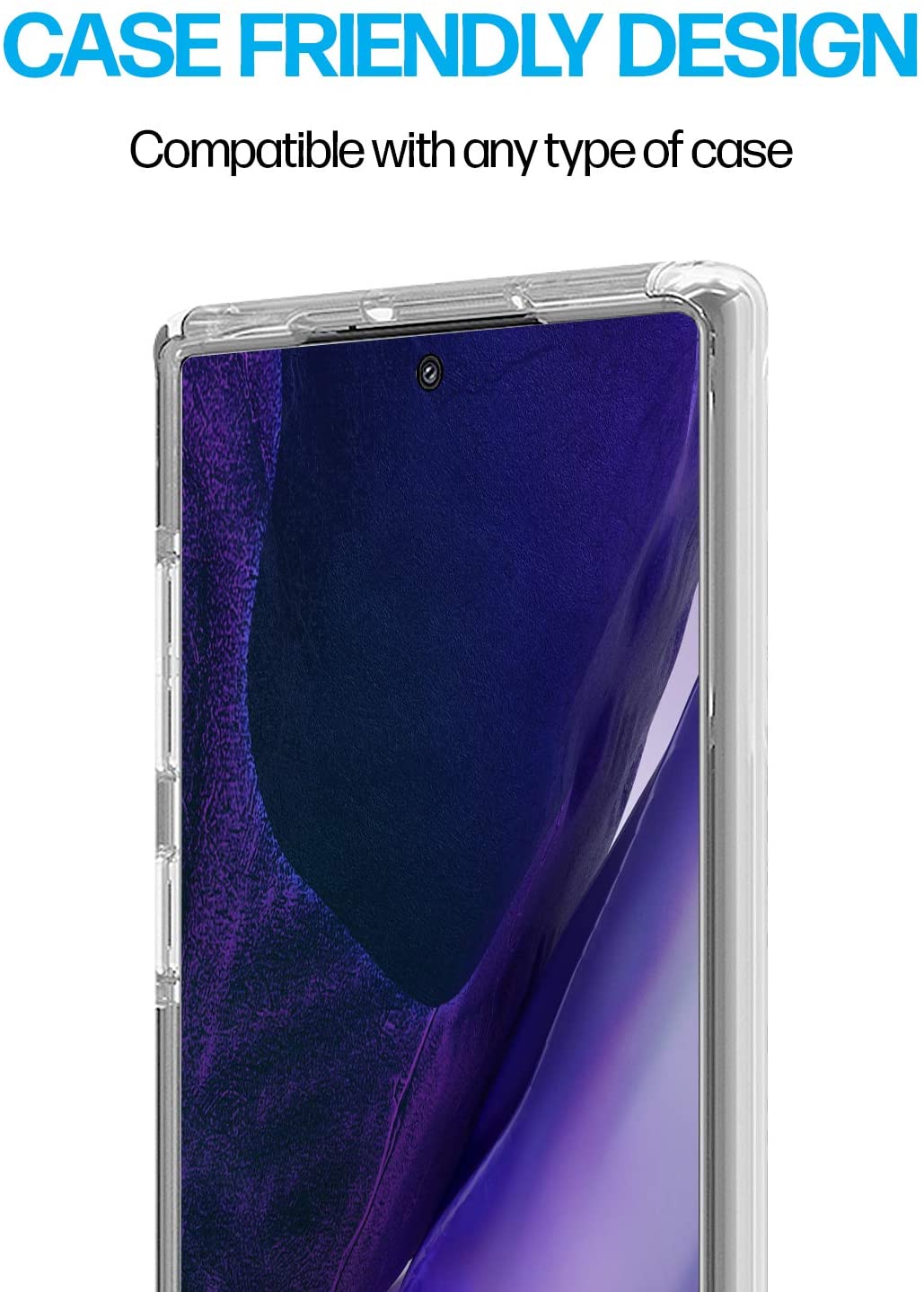 Power Theory Schutzfolie für Samsung Galaxy Note 20 ULTRA [2 Stück] Cover