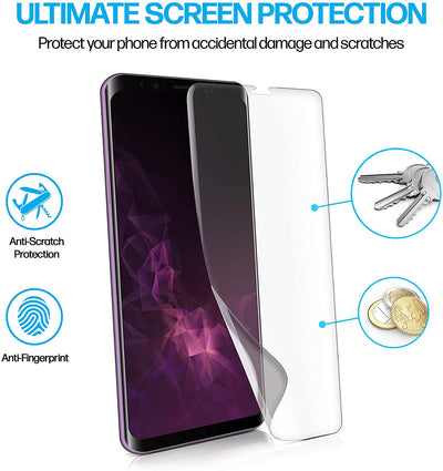 Power Theory Schutzfolie für Samsung Galaxy S9 [2 Stück] - 3D Nano-Tech Preview #3