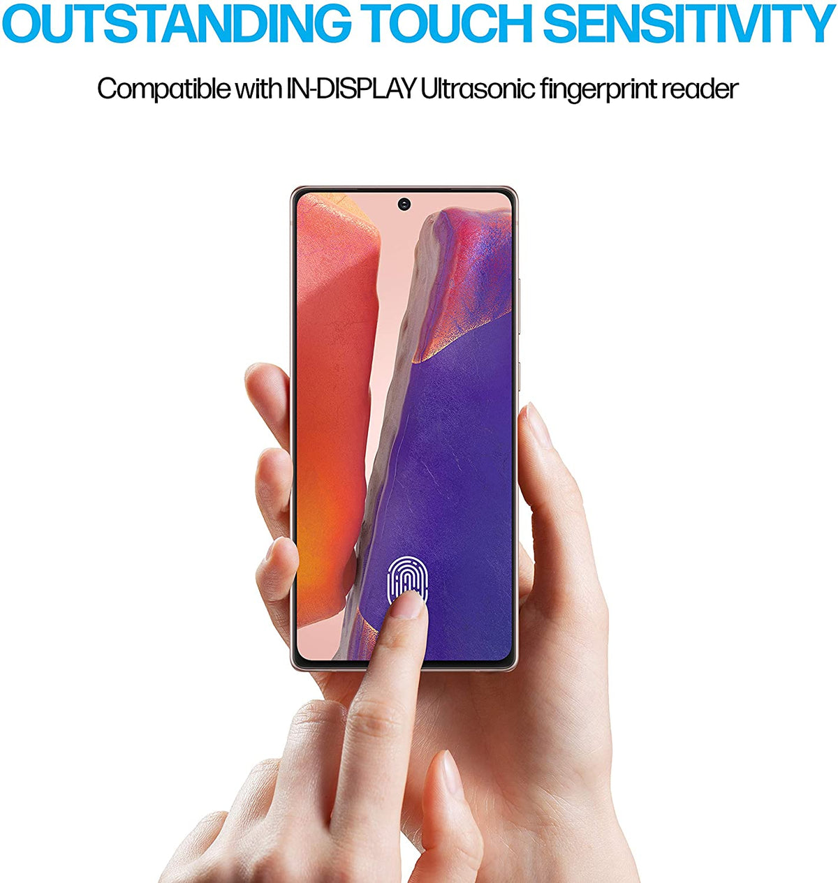 Power Theory Schutzfolie für Samsung Galaxy Note 20 [2 Stück] Cover