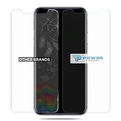 Power Theory Schutzfolie kompatibel mit iPhone XS/iPhone X [2 Stück] - mit Schablone, Glas Folie, Displayschutzfolie, Schutzglas Preview #7